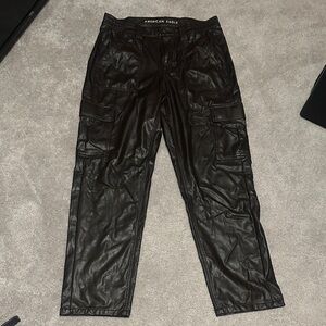 American Eagle Outfitters Dark Cargo Pants for Men